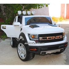 Детский электромобиль M 3579 EBLR-1 Ford, мягкое сиденье, белый